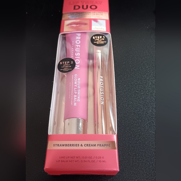 Lip Duo - Strawberry & Cream Latte (NEW) - Picture 2 of 5